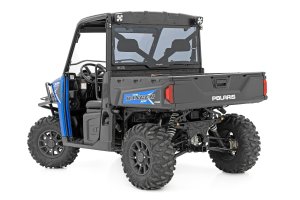 Polaris Ranger 1000 EPS Rear Panel - Rough Country - Scratch Resistant - Tinted - '20-'23